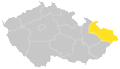Mapka - Moravskoslezský kraj